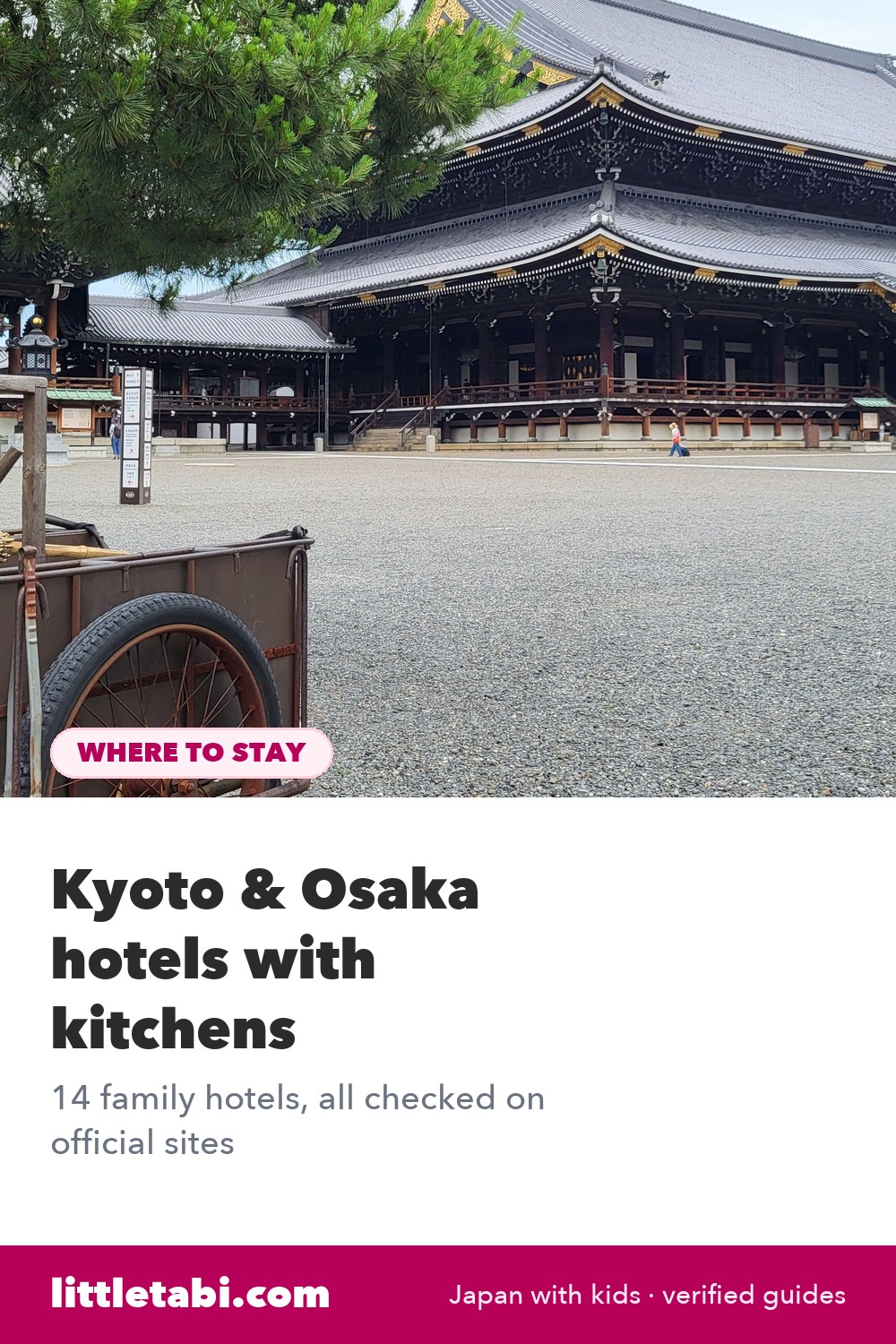 Pin: Kyoto & Osaka Family Hotels with Kitchens (2026)