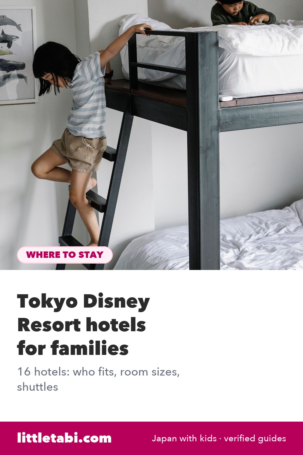 Pin: Tokyo Disney Resort Hotels for Families (2026)